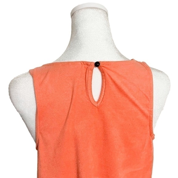 CATO Peach Tank Top w/ Scalloped Hem (Sz XL) - Picture 3 of 10